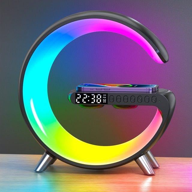 MOBELUXE Wireless Charger Alarm Clock - Meerdere functies